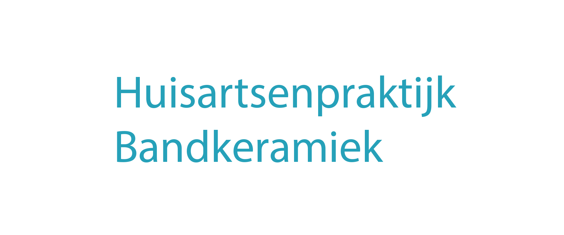 Huisartsenpraktijk Bandkeramiek